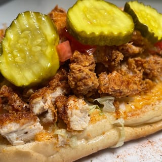 Fried Chicken Po'Boy